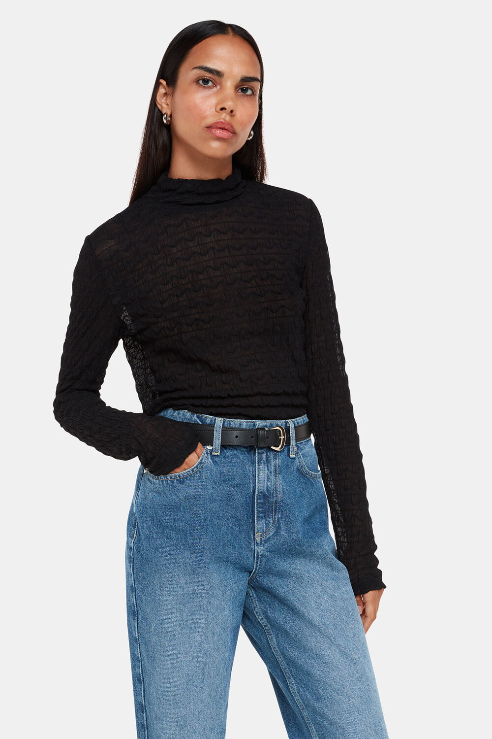 Straight Leg Full Length Jean